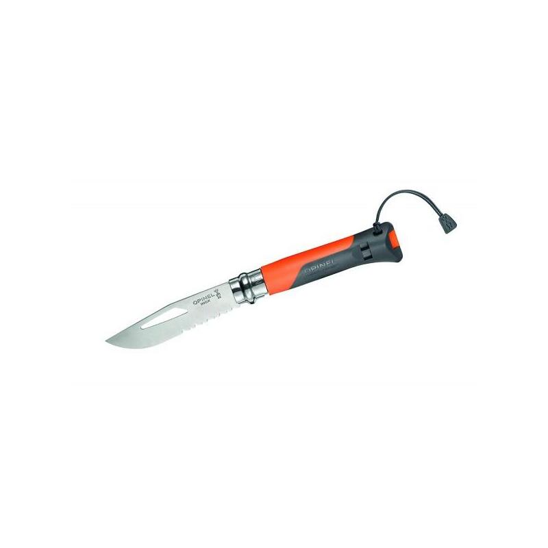 Opinel Navaja De Bolsillo No. 08 Outdoor Orange