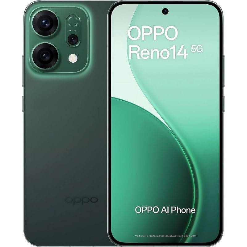 Oppo Reno 14 12+512gb 6.59" 5g Luminous Green Opt