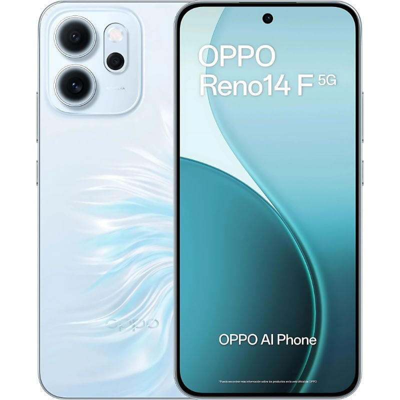 Oppo Reno 14f 8+256gb 6.57" 5g Opal Blue Opt