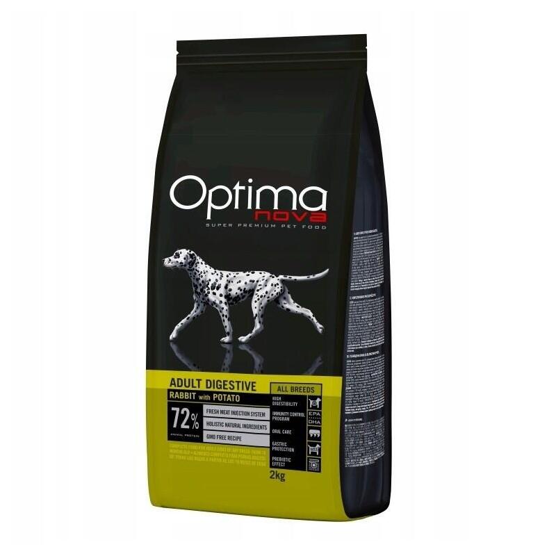 Optimanova Adult Digestive Rabbit With Potato 2kg