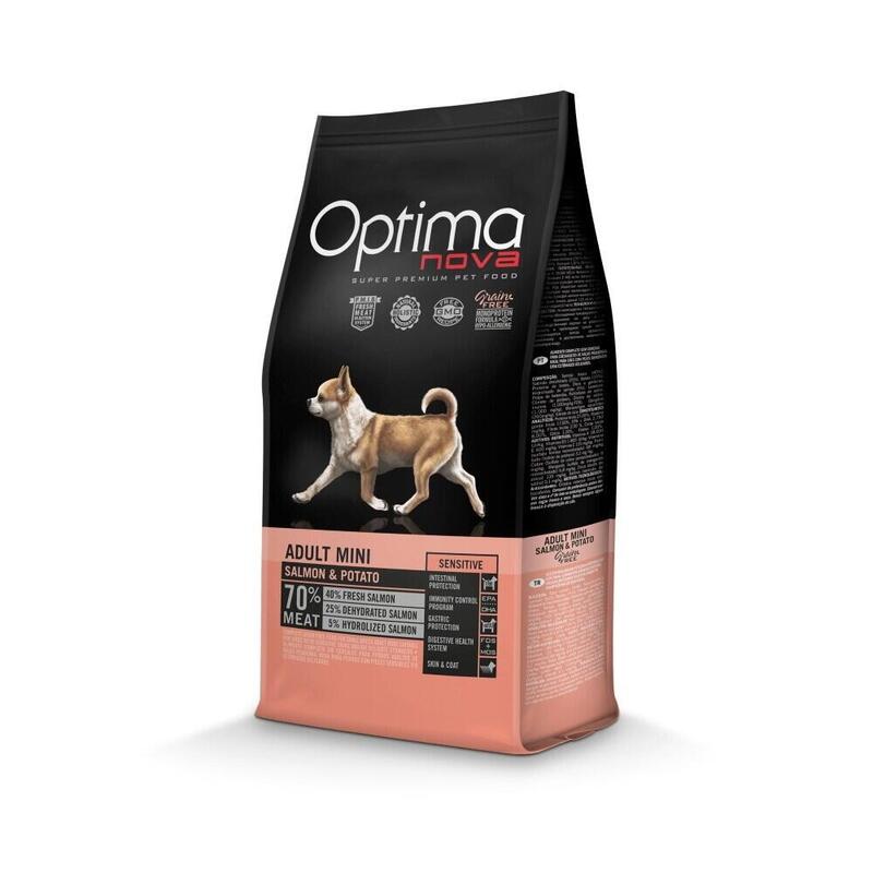 Optimanova Adult Mini Sensitive Salmon&Potato 6kg