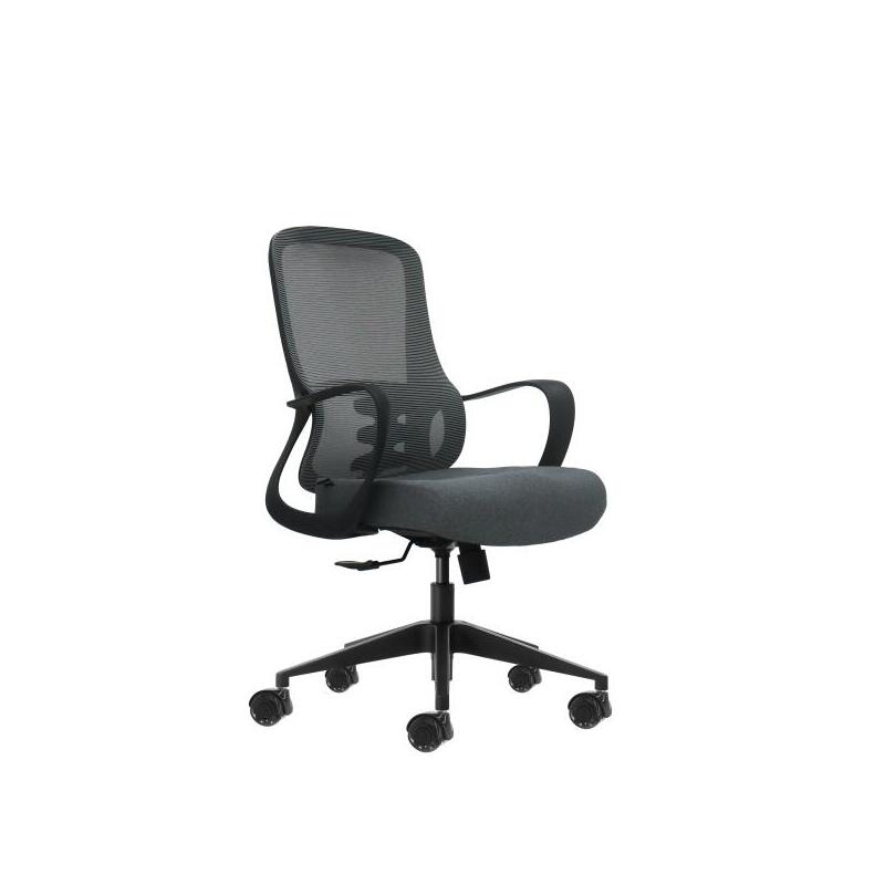 Oqonos Cherg 007 Silla De Oficina Ergonomica Con Respaldo De Malla Transpirable, Piston De Gas Clase 4, Soporte Lumbar,
