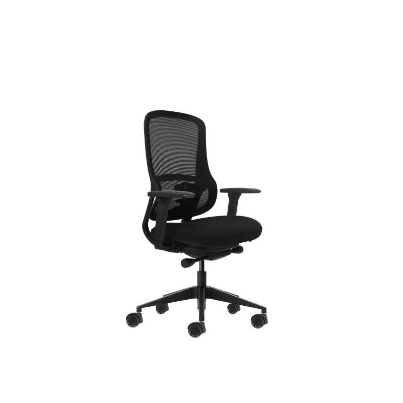 Oqonos Cherg 021 Silla De Oficina Ergonomica Con Mecanismo Autobalanceado, Reposabrazos 4d, Asiento Deslizable Y Ruedas