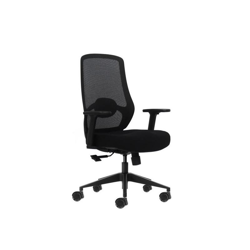 Oqonos Cherg 024 Silla De Oficina Ergonomica Con Soporte Lumbar Ajustable En Altura Y Profundidad, Reposabrazos 4d,