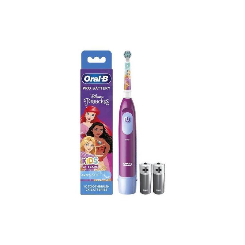 Oral-B Electric Toothbrush Db5 For Kids (Battery Powered) Princess Edition Purple/ Lavender Eu