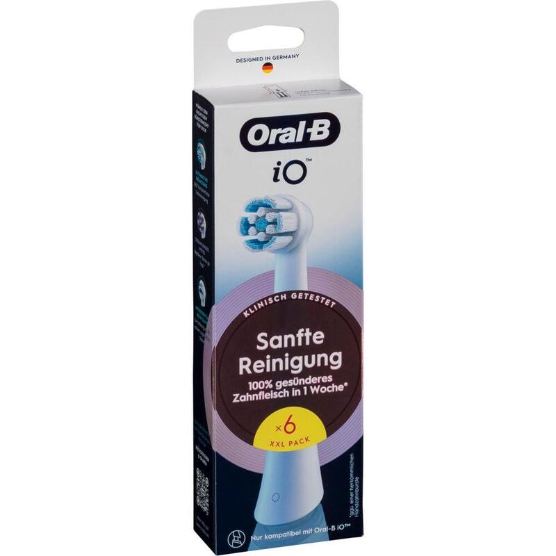 Oral-B Io Aufsteckbürsten Sanfte Reinigung 6er