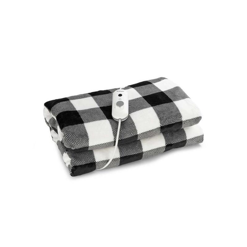 Orbegozo Mah 2510 Manta Electrica De Franela Polar - Potencia 120w - 3 Niveles De Temperatura - Selector Con Indicador