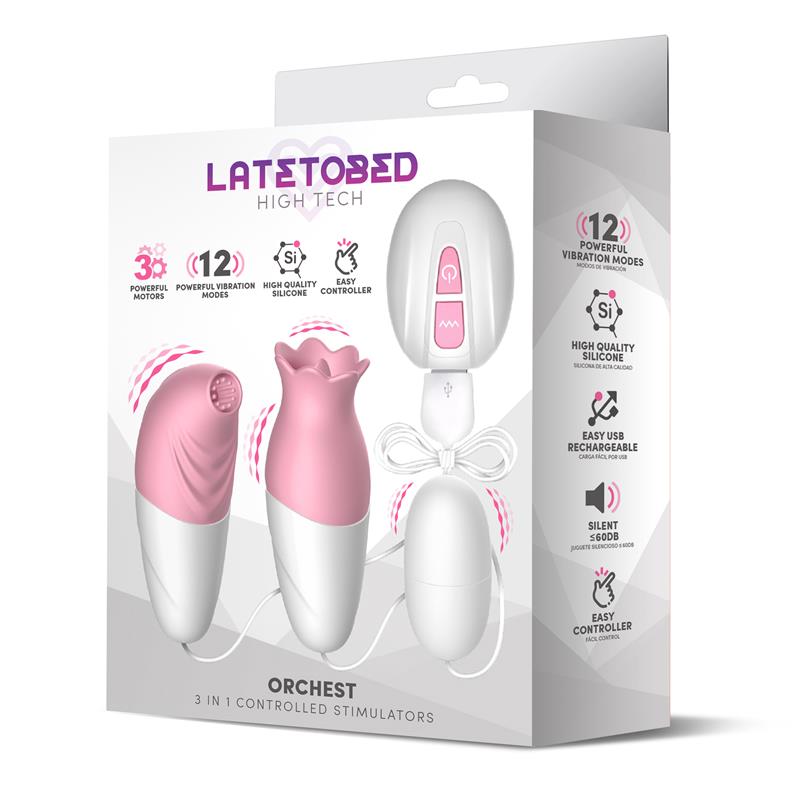Orchest Estimulador 3 In 1 Con Control Remoto