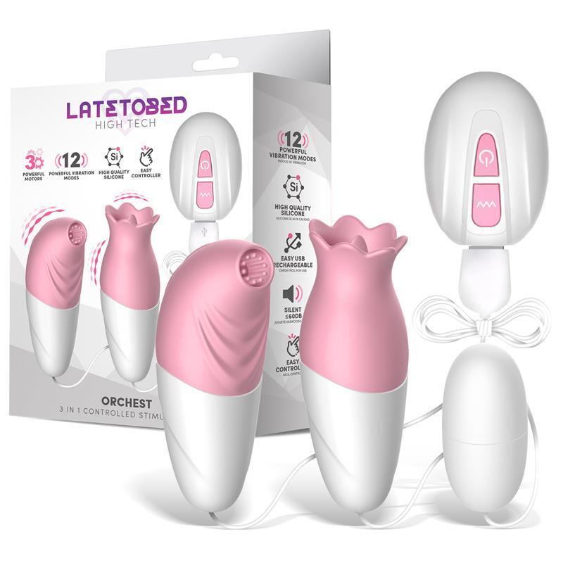 Orchest Estimulador 3 In 1 Con Control Remoto
