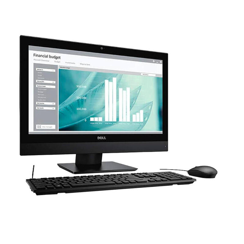 Ordenador Aio Reacondicionado.Dell Optiplex 7440 24 " Fullhd Táctil I5 6500 8gb 256gb M.2 W10 Pro Grado B + Combo Teclado Y Ratón Reacondicionados