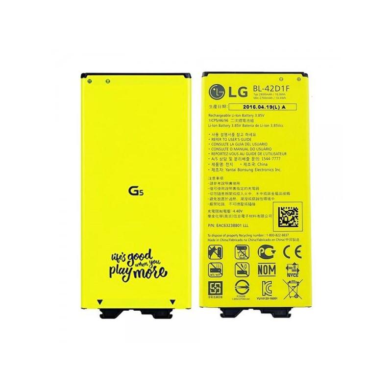 Original Battery Lg Bl-42d1f For G5 H850 - 2800 Mah Li-Ion