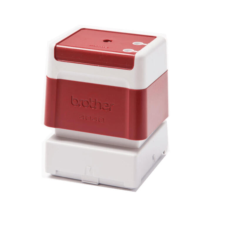 Original Brother Sello Rojo 40x40mm Pack 6