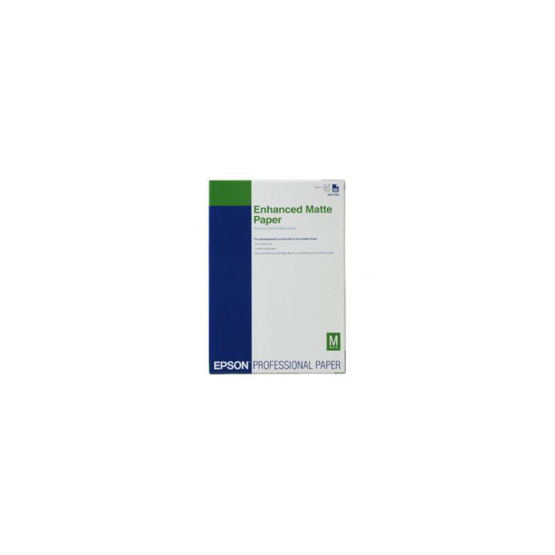 Original Epson Papel Inkjet Enhanced Matte A3+ 100 Hojas