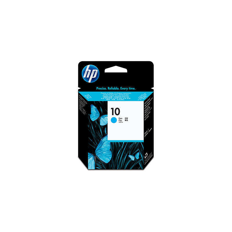 Original Hp Cabezal Inyeccion Tinta Cian 10 - 24.000 Pag. /2500 Professional Series/2000c Professional Series/2000cn Professional Series Colorpro Cad