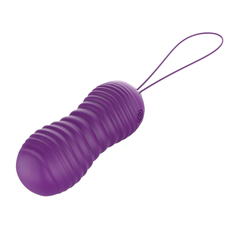 Orio Huevo Vibrador Y Movimiento Telescópico Up And Down Control Remoto Púrpura