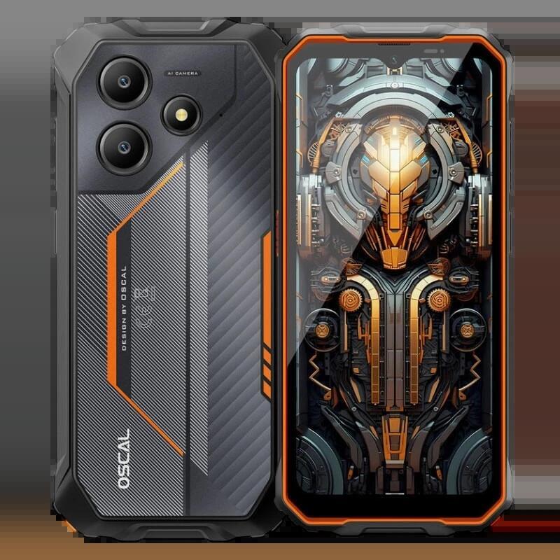 Oscal Marine 2 8gb/256gb Naranja Rugged