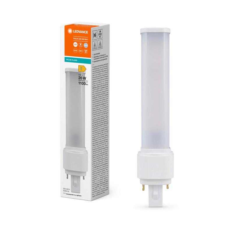 Osram Dulux D26 Em V 9w 840 G24d-3 Led 1100 Lm 4000k G24d-3
