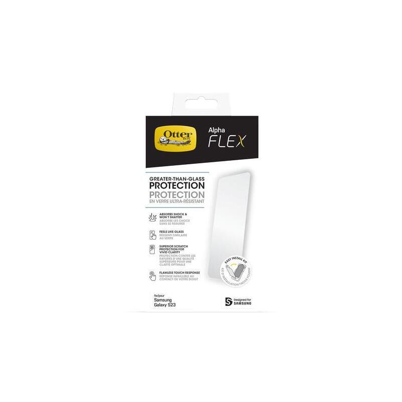 Otterbox Alpha Flex Antimikrobieller Displayschutz Para Samsung Galaxy S23