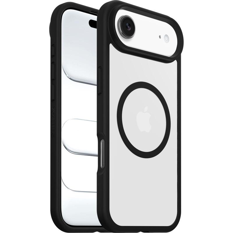 Otterbox React Magsafe Iphone 17 Air Black Crystal - Clear/Black