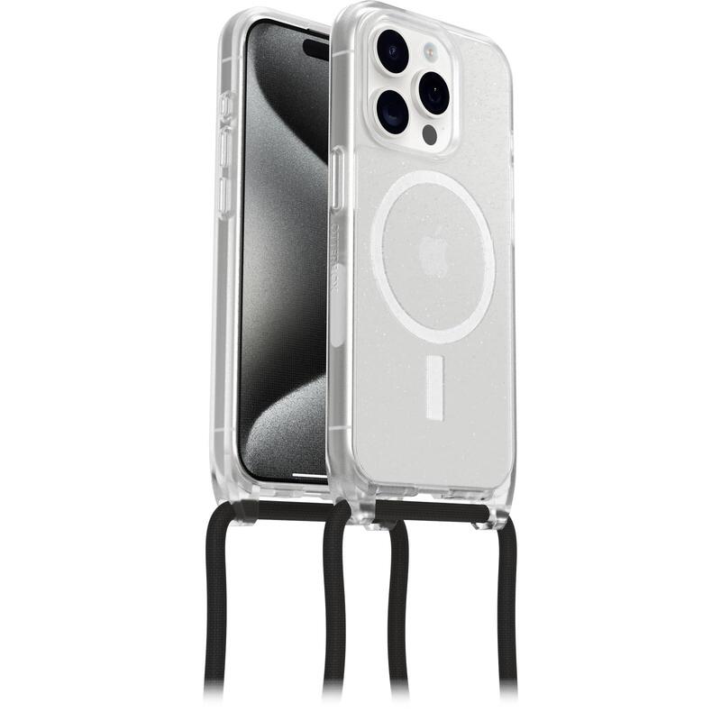 Otterbox React Necklace Magsafe Apple Iphone 15 Pro Stardust Clear