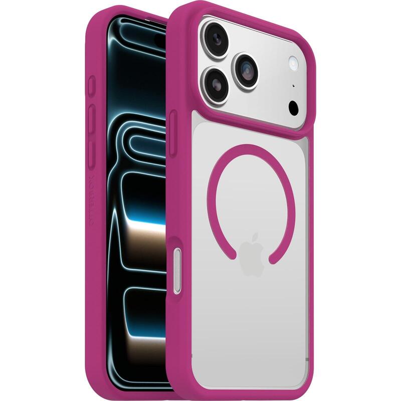 Otterbox React Series Carcasa Trasera Para Teléfono Móvil Compatibilidad Con Magsafe Plástico Despertar Rosa (Claro) Para Apple Iphone 17 Pro Max