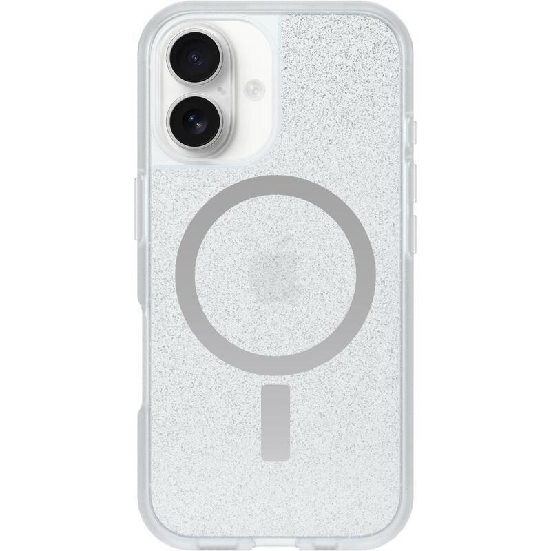 Otterbox React Series Carcasa Trasera Para Teléfono Móvil Compatibilidad Con Magsafe Polvo De Estrellas (Purpurina Clara) Para Apple Iphone 16
