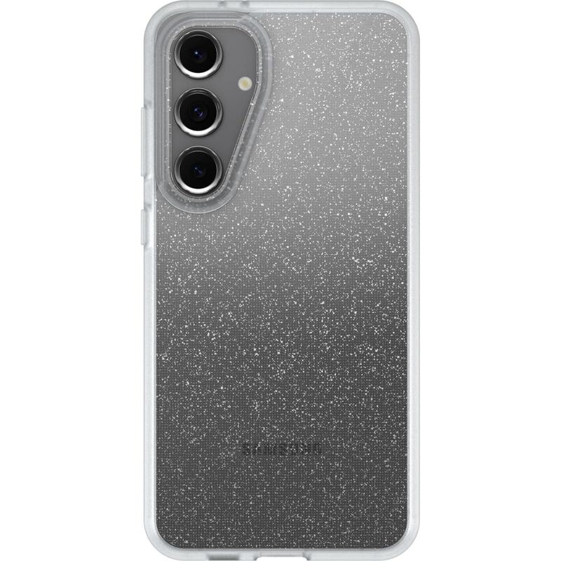 Otterbox React Series Carcasa Trasera Para Teléfono Móvil Polvo De Estrellas (Purpurina Clara) Para Samsung Galaxy S24 Fe