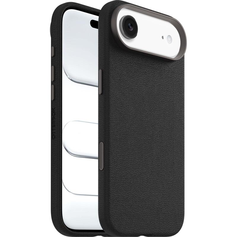 Otterbox Symmetry Cactus Leather Camera Control Iphone 17 Air Noir Ash - Black