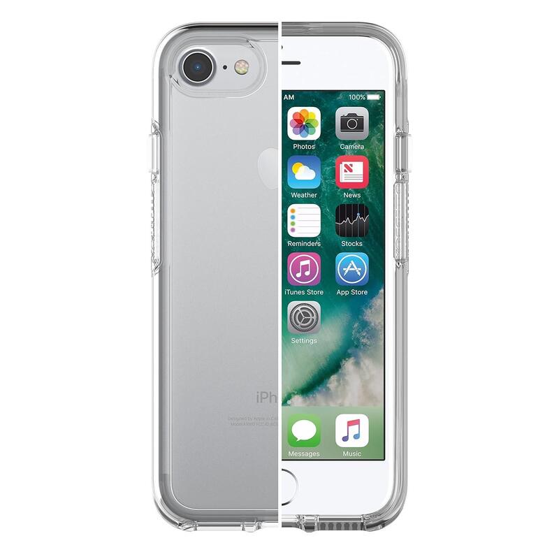 Otterbox Symmetry Series Apple Iphone 7carcasa Trasera Para Telfono Mvilpolicarbonato, Goma Sintticacristalinopara Apple Iphone 7