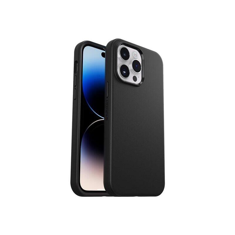 Otterbox Symmetry Series+ Carcasa Trasera Para Teléfono Móvil Antimicrobiano Compatibilidad Con Magsafe Policarbonato Goma Sintética Negro Para Apple Iphone 14 Pro Max