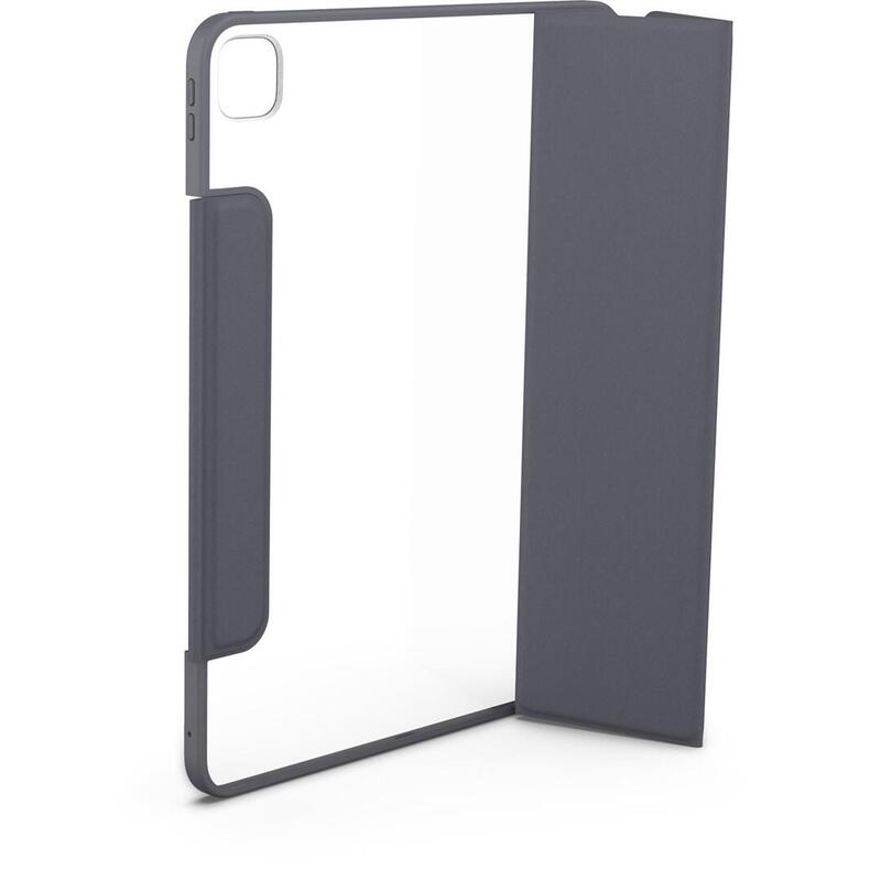 Otterbox Symmetry Series Funda Con Tapa Para Tableta Policarbonato Goma Sintética Tormenta (Transparente/Gris Oscuro) Para Apple 13-Inch Ipad Pro (M4)