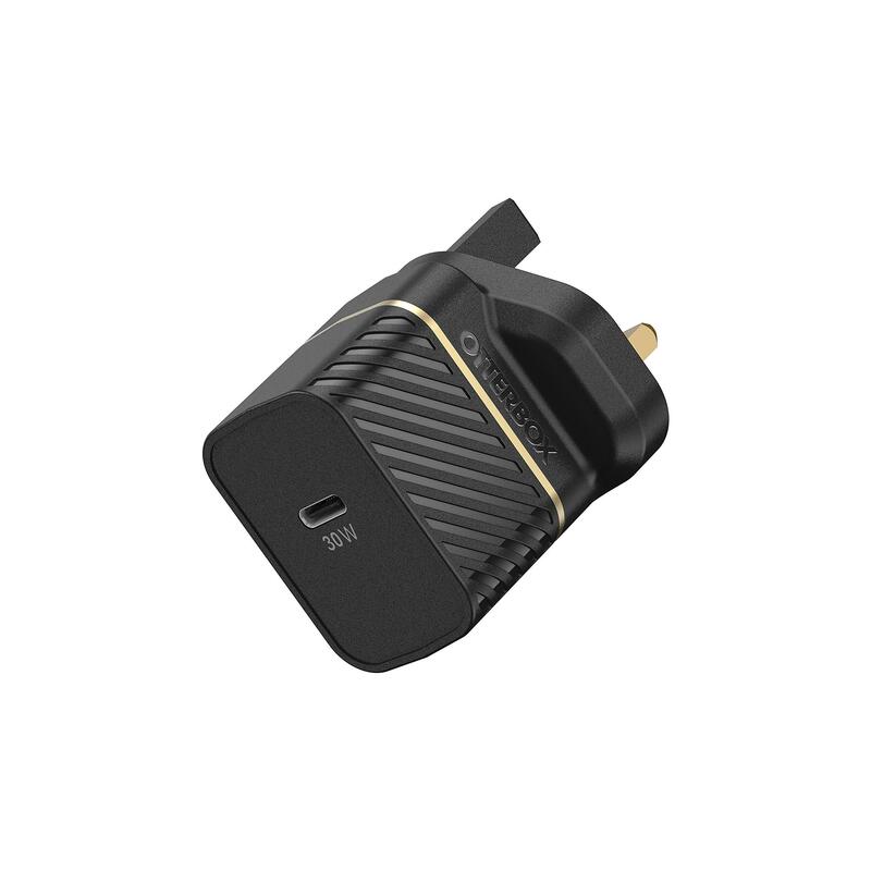 Otterbox Uk Wall Charger 30w Gan 1x Usb-C 30w Usb-Pd Black