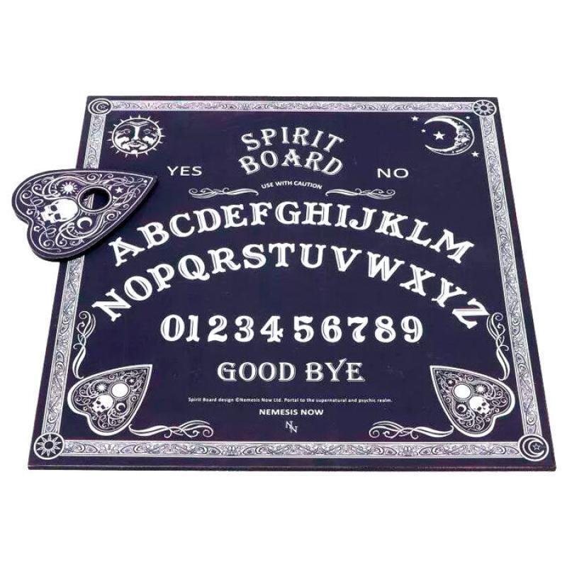 Ouija Tablero Blanco Y Negro 38.5cm