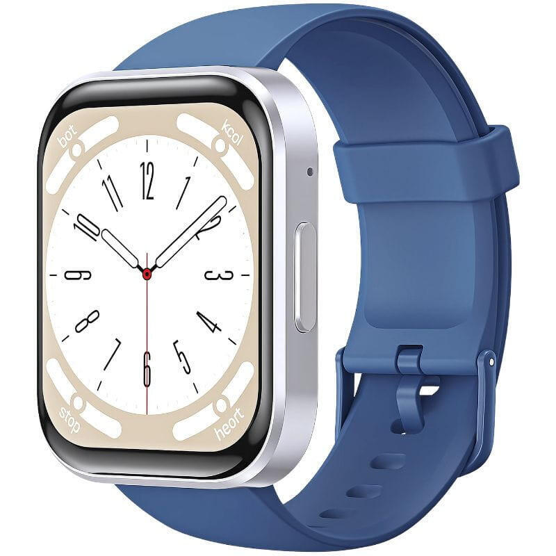 Oukitel Bt103 1.91 Bluetooth 5.2 Plata Azul - Reloj Inteligente