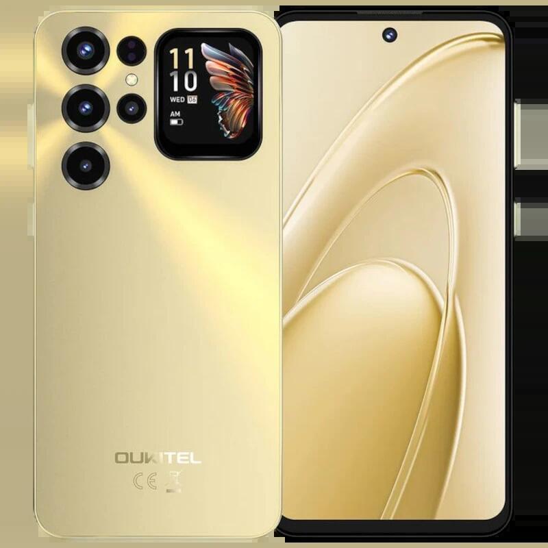 Oukitel C68 Plus Dorado 128gb Pantalla Hd+ 4gb De Ram Cámara De 64 Mpx