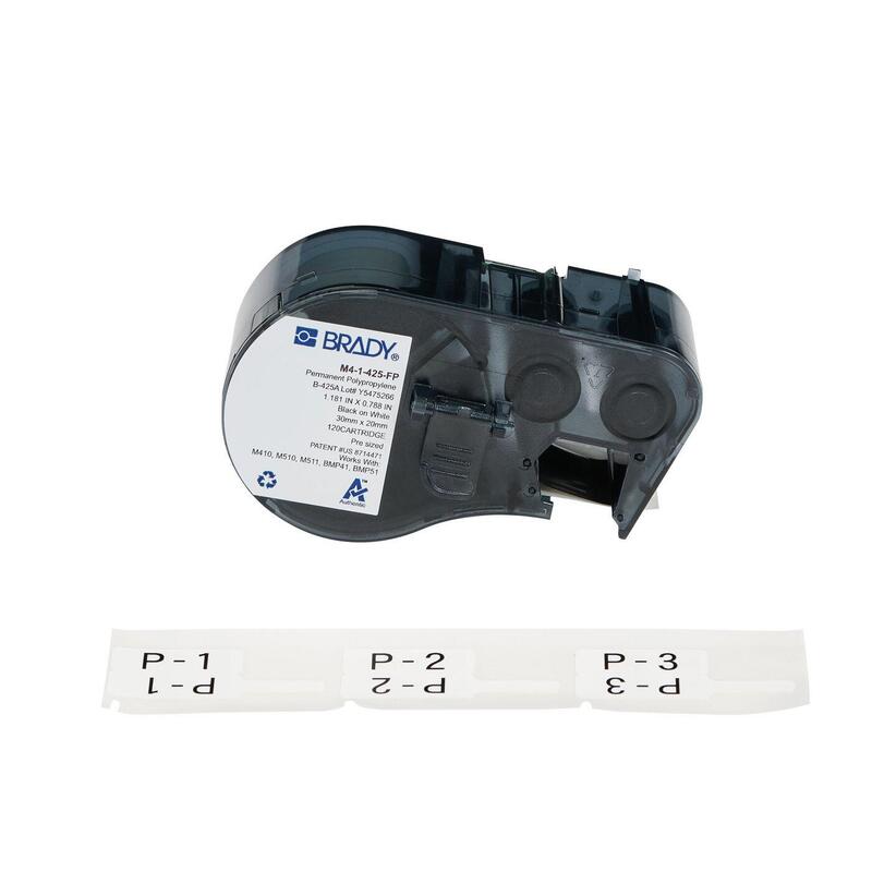 P-Flag Matt Polypropylene Labels For M410, M510 And