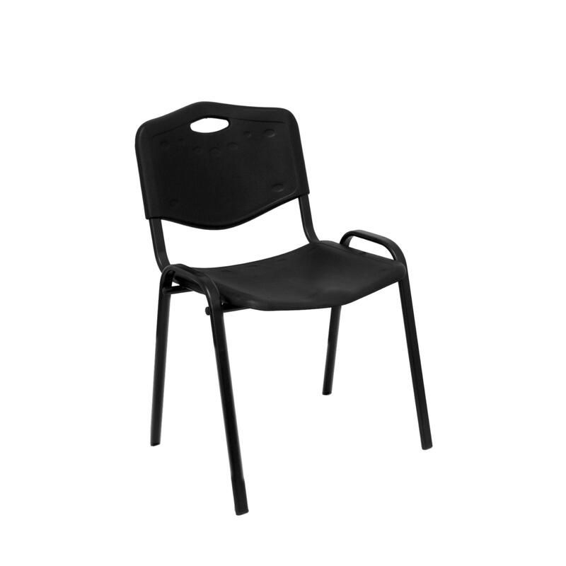 Pack 2 Sillas Robledo Pvc Negro