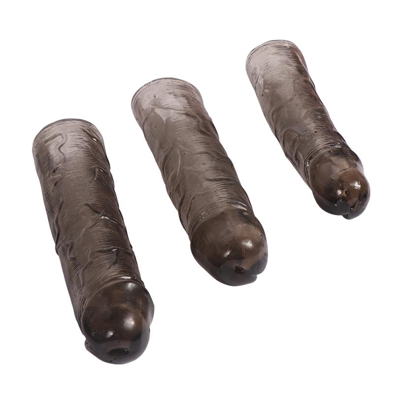 Pack 3 Fundas Para El Pene Alex Color Negro