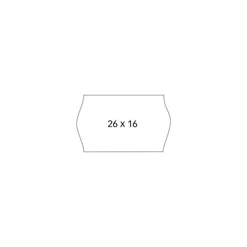 Pack 6 Rollo De Etiquetas Original Apli 26x16mm 6000 Etiquetas - Pl100922