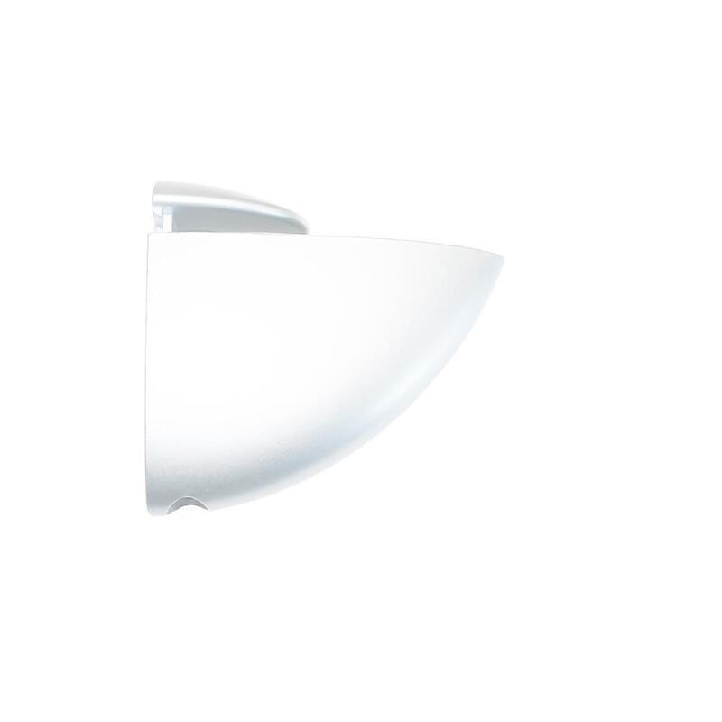 Pack Con 2 Soportes Mod. Pelicano Sp04 75x65mm Blanco M31201 Micel