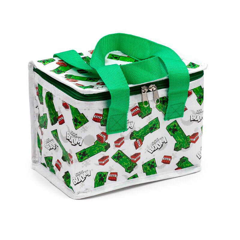 Pack De 10 Unidades - Bolsa Refrigerante Creeper Y Tnt Minecraft