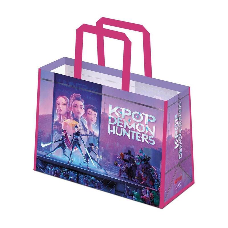 Pack De 10 Unidades - Bolsa Shopping Kpop Demon Hunters
