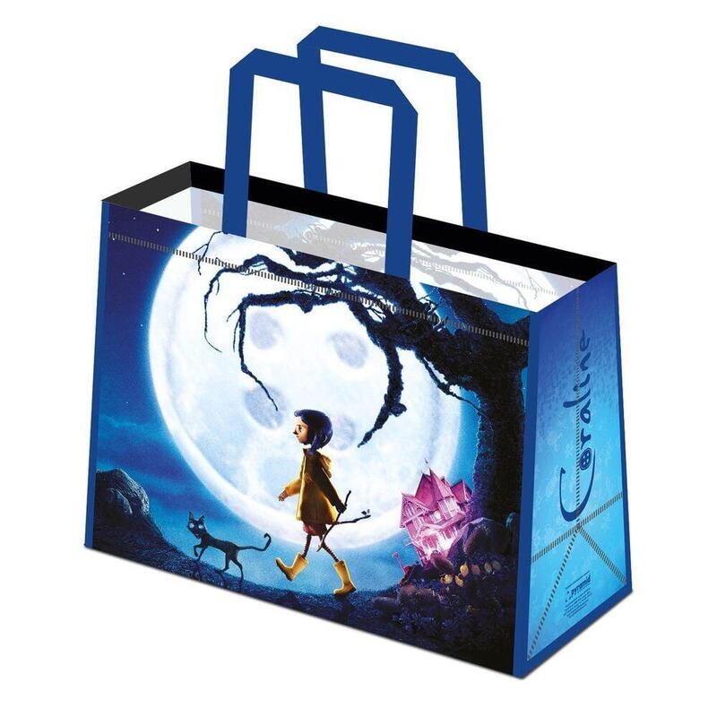 Pack De 10 Unidades - Bolsa Shopping Other World Coraline