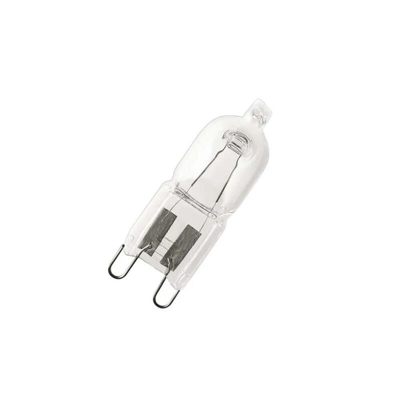 Pack De 10 Unidades - Bombilla Halogena G9 60 W 980 Lm 2800 K Luz Cálida 220 V 45 X 14 Mm