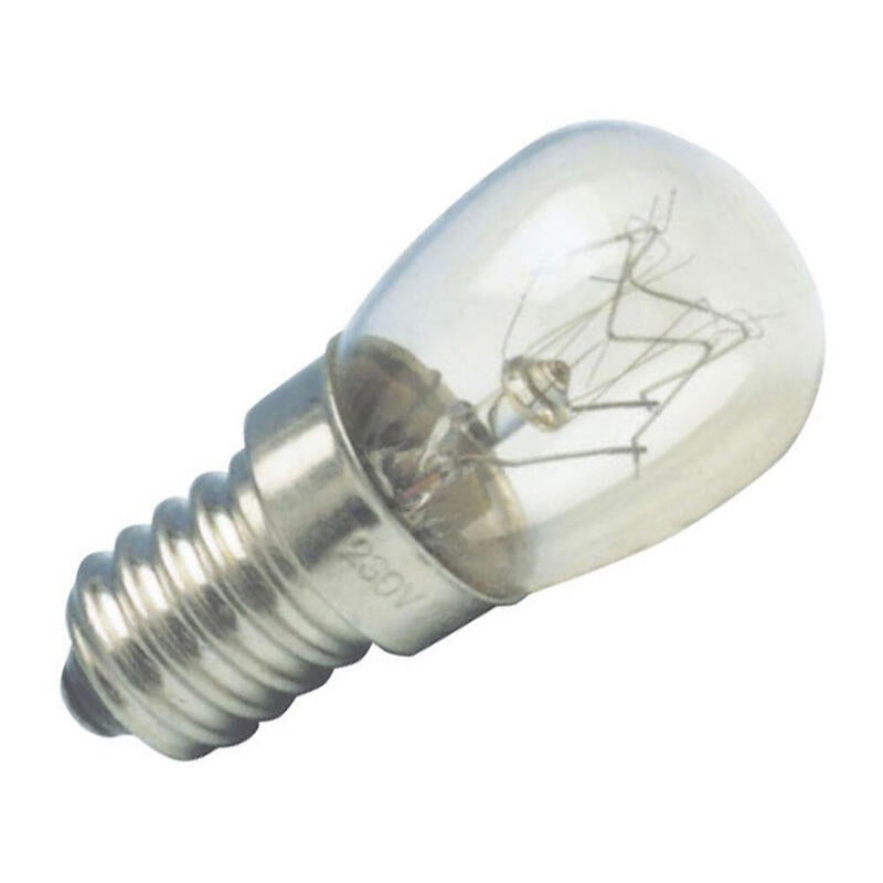 Pack De 10 Unidades - Bombilla Incandescente Pebetero, E-14, 15 W, 26 X 60 Mm
