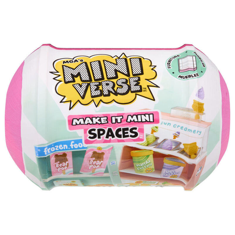 Pack De 10 Unidades - Capsula Sorpresa Miniverse Make It Mini Spaces Muebles Surtido
