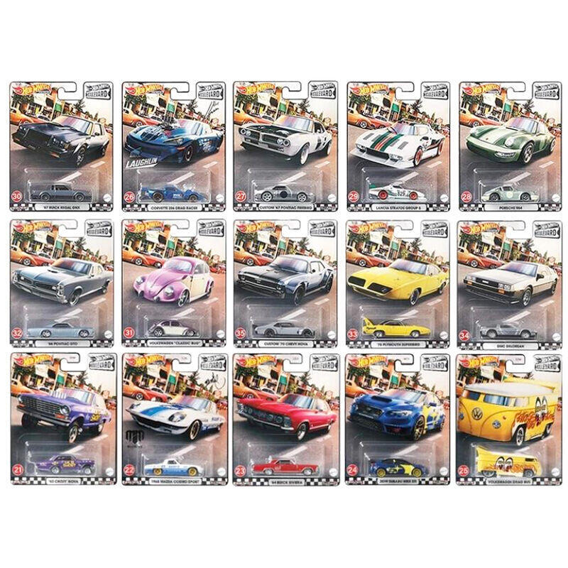 Pack De 10 Unidades - Coche Boulevard Hot Wheels Surtido