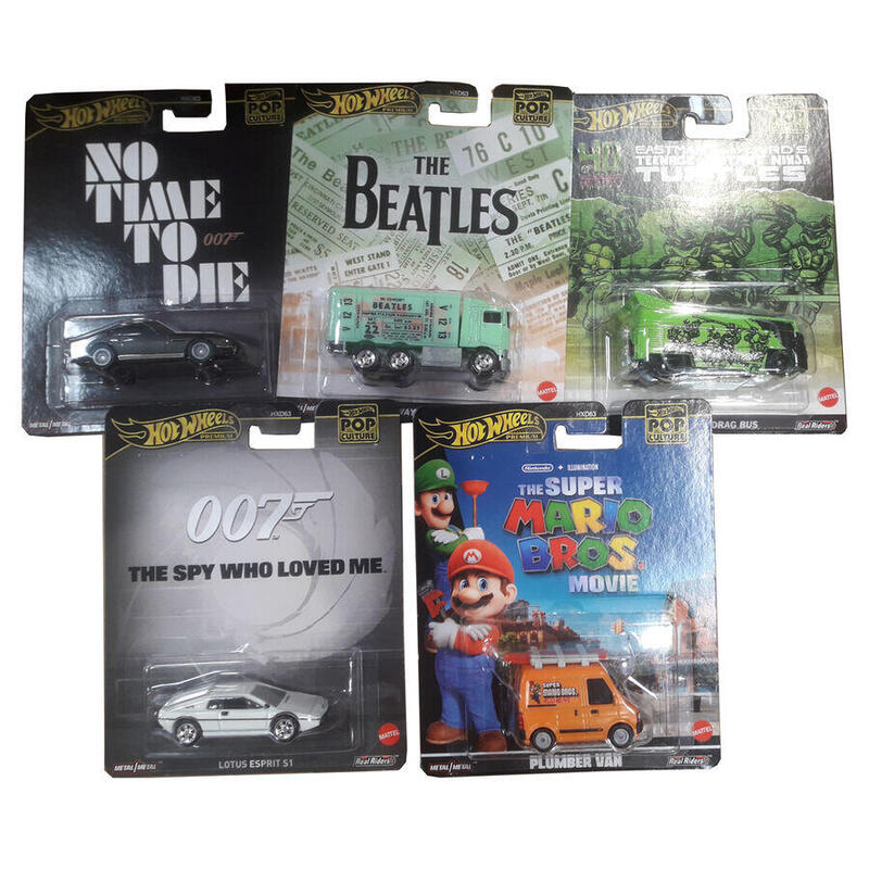 Pack De 10 Unidades - Coche Pop Culture Hot Wheels Surtido