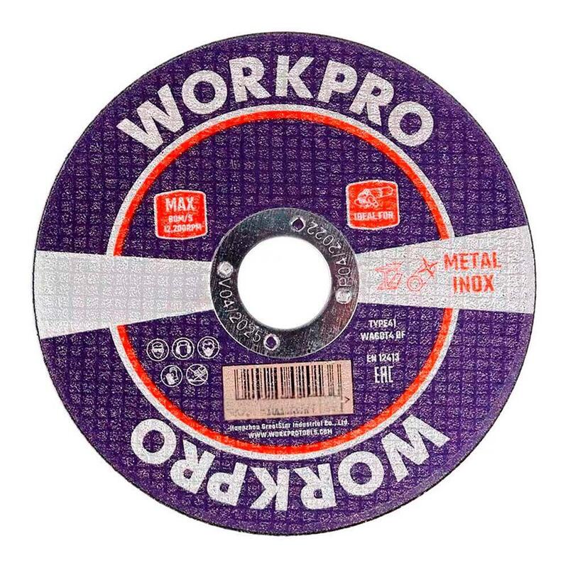 Pack De 10 Unidades - Disco De Corte Metal E Inox T41, Profi Plus, Ø115 X 1,2 X 22,2 Mm