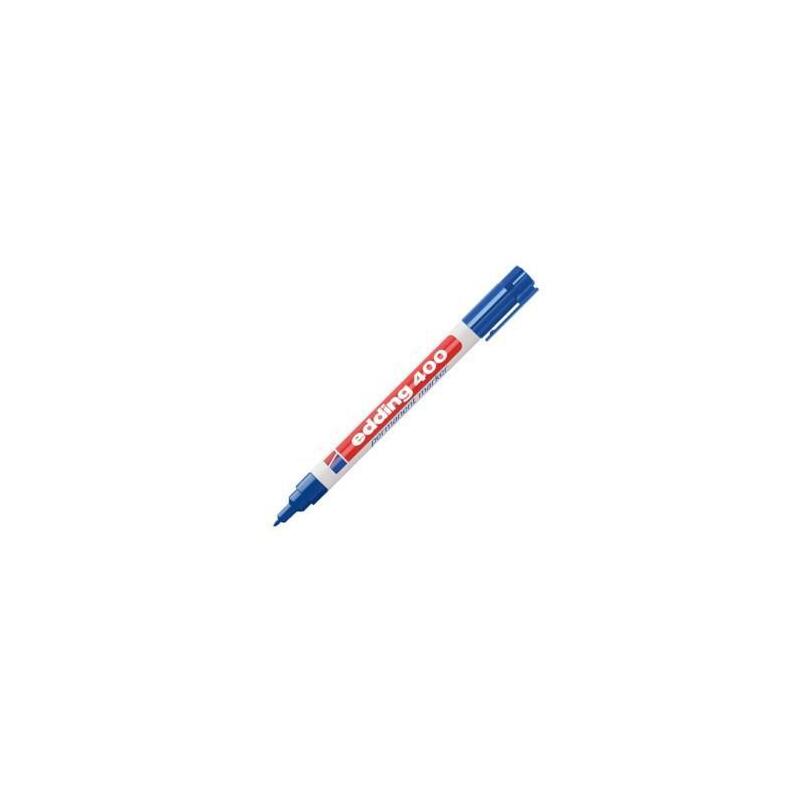 Pack De 10 Unidades Edding Marcador Permanente 400 Azul